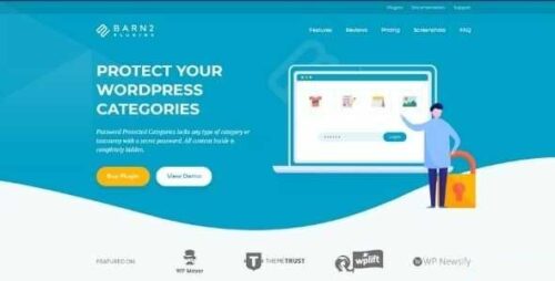 Password Protected Categories GPL v2.7.3 By Barn2 Media